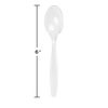 Touch Of Color Clear Plastic Spoons, 6.75", 288PK 010551